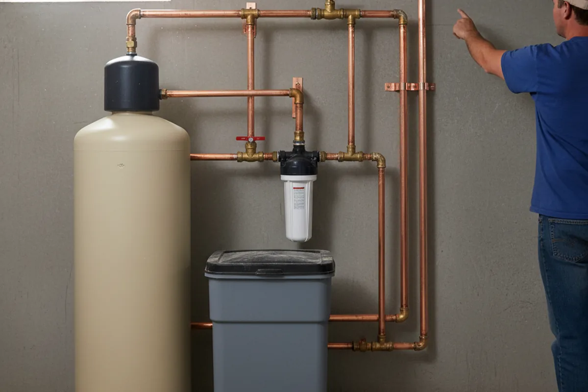 Whole-house water treatment system installed in Greenport